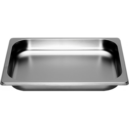 V-ZUG Bac de cuisson en acier inox, non perforé, 1/2 GN, hauteur 40 mm (K50319)