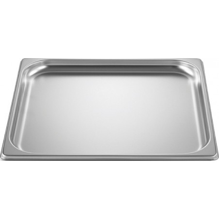 V-ZUG Plaque en acier inox sans trous 2/3 GN, Hauteur 20 mm (K42362)