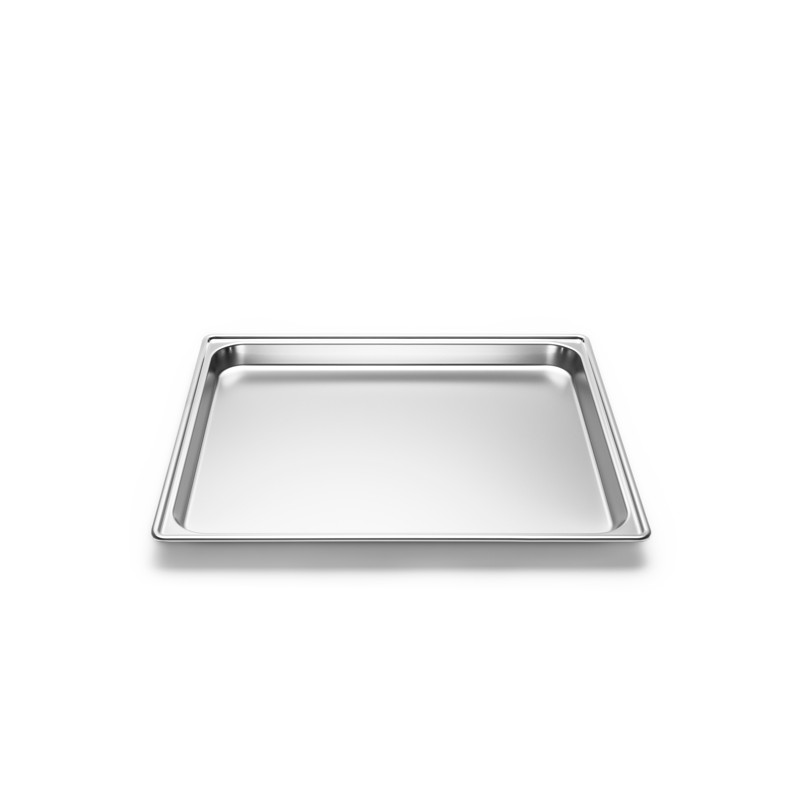 V-ZUG Plaque en acier inox sans trous, 430 x 370 x 25 mm (K40010)