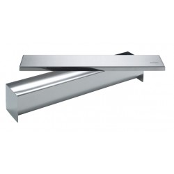 V-ZUG Moule à terrine en acier inox, semi-circulaire, 60 ×60 × 300 mm (K27623)