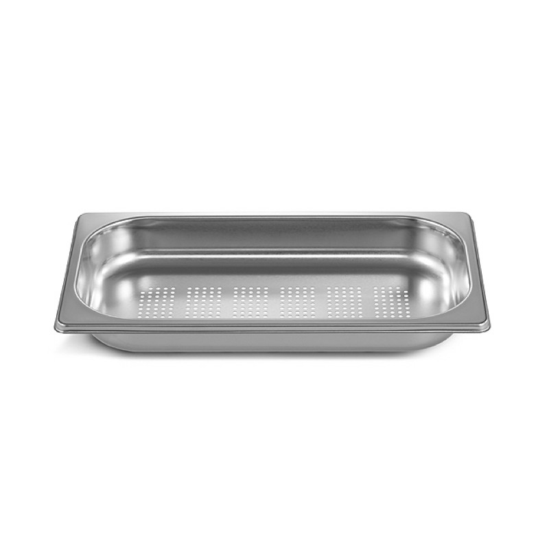 V-ZUG Bac de cuisson perforé 1/3 GN, Hauteur 65 mm (K27357)