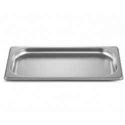 V-ZUG Plaque en acier inox sans trous1/3 GN, Hauteur 20 mm (K23224)