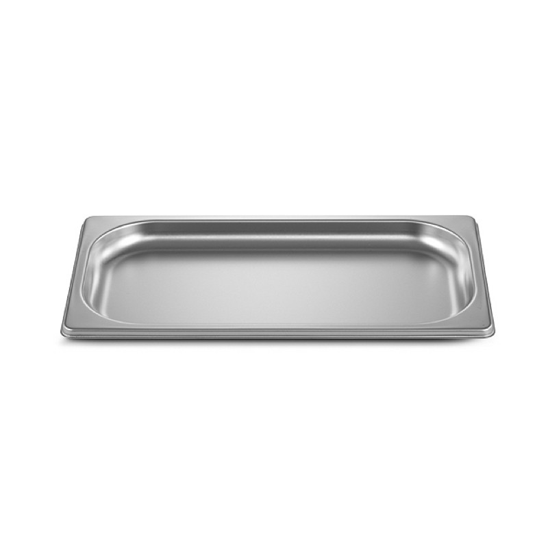 V-ZUG Plaque en acier inox sans trous1/3 GN, Hauteur 20 mm (K23224)