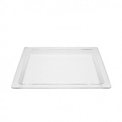 V-ZUG Plat en verre trempé, L × P × H: 430 × 345 × 25 mm (K22503)