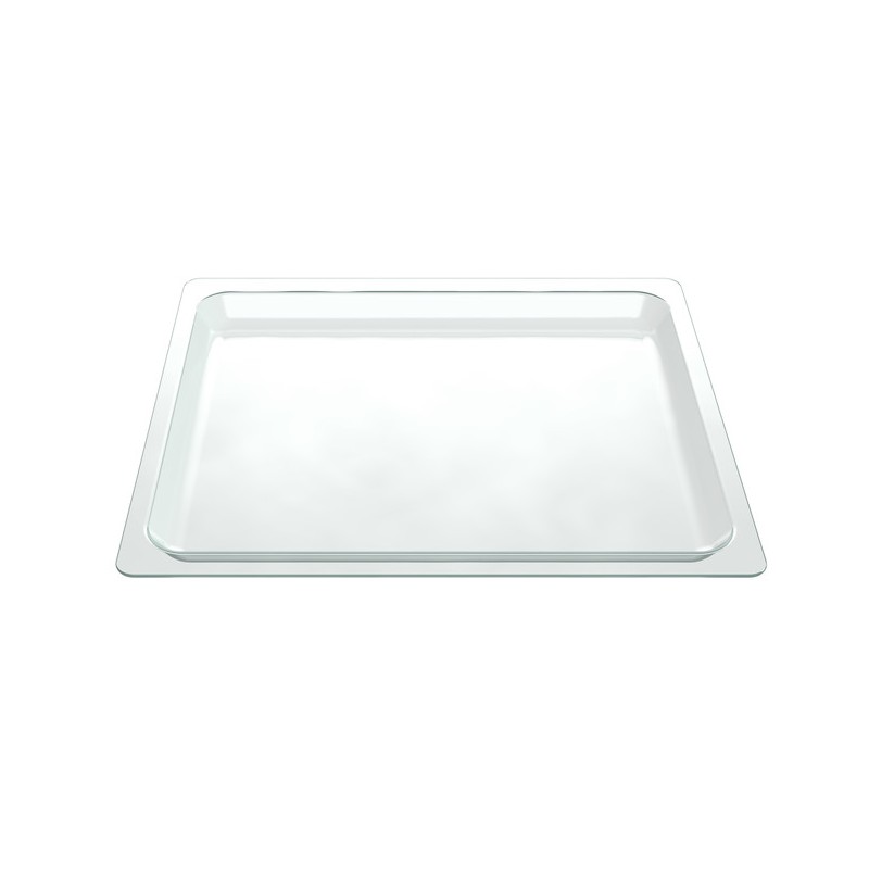V-ZUG Plat en verre trempé, L × P × H: 430 × 370 × 27 mm
