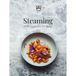 V-ZUG Livre de recettes Anglais 'La cuisson à la vapeur - Avec la passion du détail'