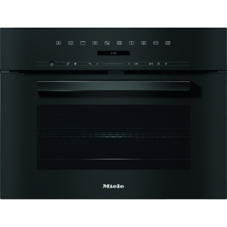 MIELE Four compact avec micro-ondes H 7240-60 BM SW 400V