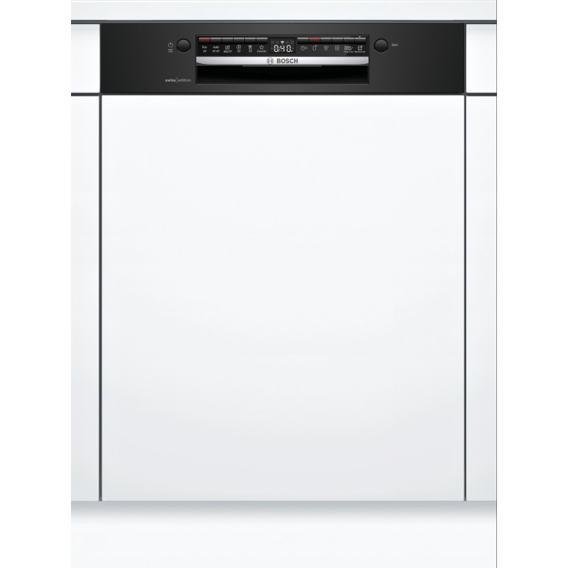 Bosch SMI4HCB48H, Série 4, Lave vaisselle intégrable, 60 cm, Noir