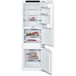 Bosch KIF87PFE0, Série 8, Combinaison réfrigérateur-congélateur encastrable, 177.2 x 55.8 cm, charnières plates, droite