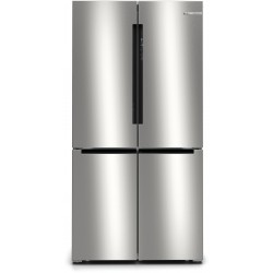 Bosch KFN96VPEA, Série 4, Réfrigérateur multi-portes congélateur en bas, 183 x 91 cm, Inox (avec AntiFingerprint)