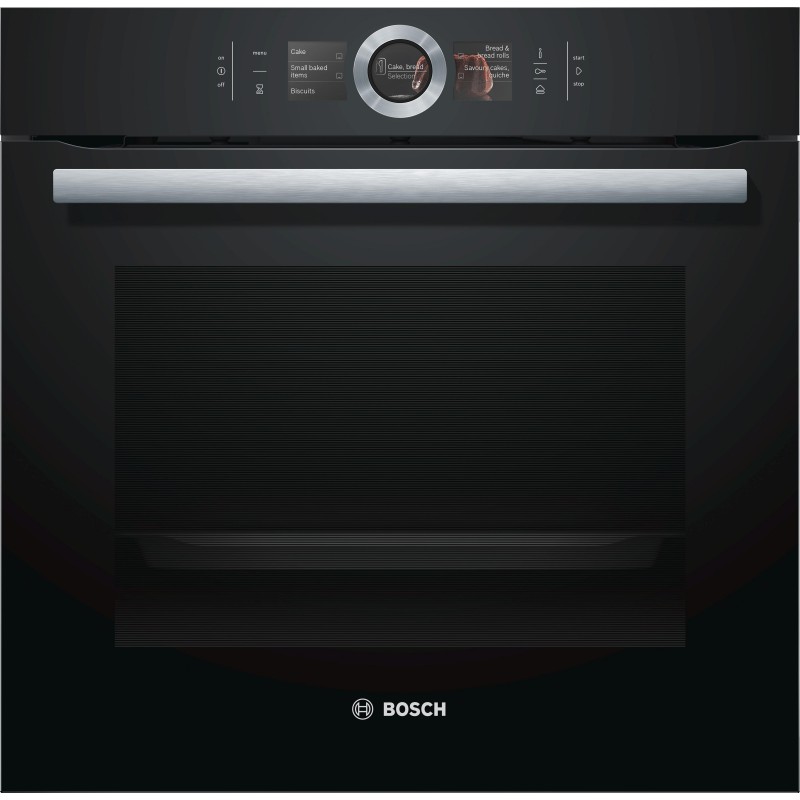 Bosch HSG636BB1, Série 8, Four vapeur encastrable, 60 x 60 cm, Noir