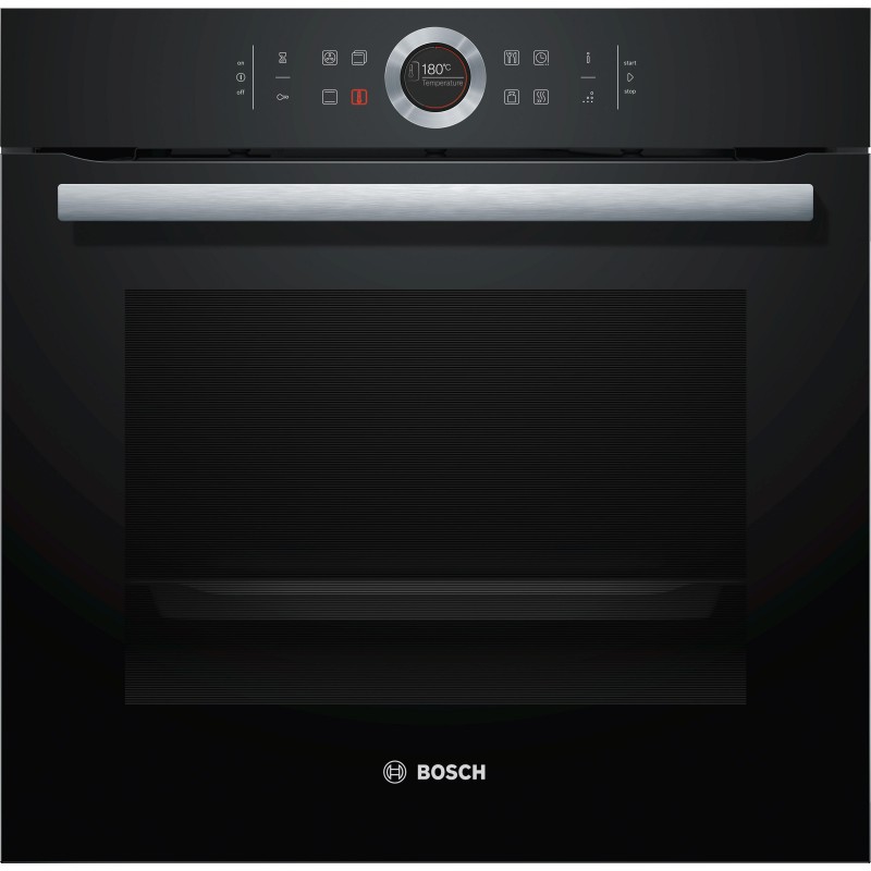 Bosch HBG655BB1C, Série 8, Four encastrable, 60 x 60 cm, Noir