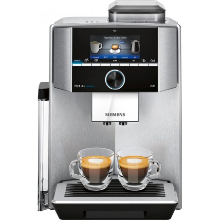 Siemens TI9558X1DE Machines à café automatiques EQ.9 plus connect s500 Acier inox
