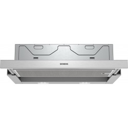 Siemens LI64MA521C, iQ100, Hotte à déflecteur plat, 60 cm, Argent métallisé