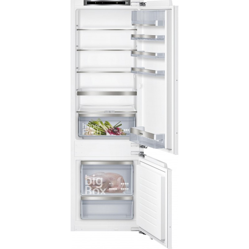 Siemens KI87SADE0H, iQ500, Réfrigérateur-congélateur encastrable avec partie congélation en bas, 177.2 x 55.8 cm