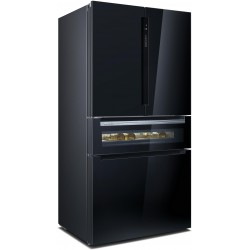 Siemens KF96RSBEA, iQ700, Réfrigérateur / Congélateur indépendant, 183 x 90.6 cm, Noir
