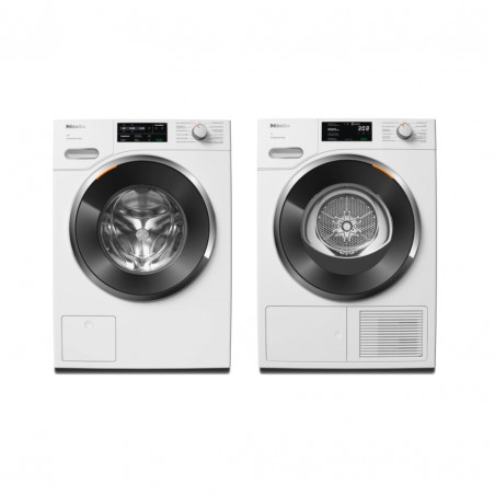 Miele Set de lavage : Lave-linge WWG300-60CH (11357830) + Sèche-linge TWH700-80CH (11851440)