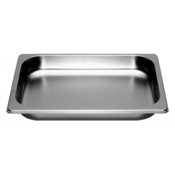 V-ZUG Bac de cuisson en acier inox, non perforé, 1/2 GN, hauteur 40 mm (K50319)