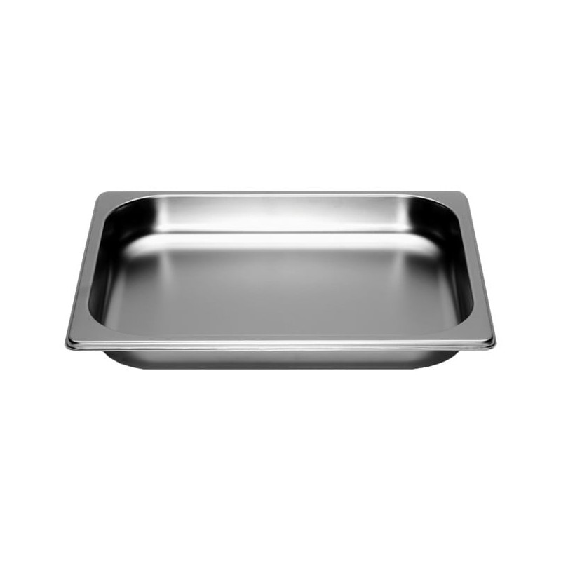 V-ZUG Bac de cuisson en acier inox, non perforé, 1/2 GN, hauteur 40 mm (K50319)