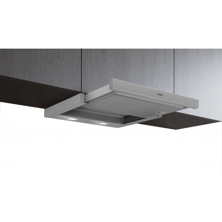 Siemens LI67RA531C, iQ300, Hotte à déflecteur plat, 60 cm, Argent métallisé, bandeau frontal en option