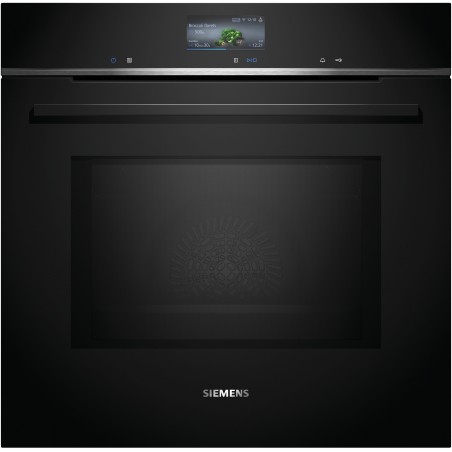 Siemens HM776G1B1C, iQ700, Four encastrable avec fonction micro-ondes, 60 x 60 cm, Noir