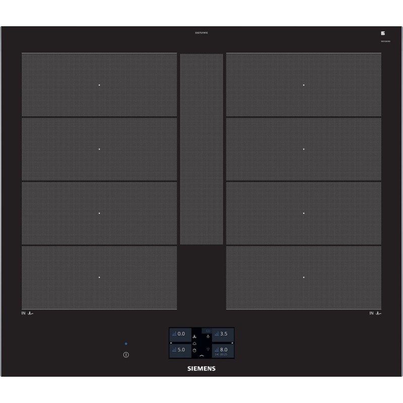 Siemens EX675JYW1E, iQ700, Table de cuisson à induction, 60 cm, noir