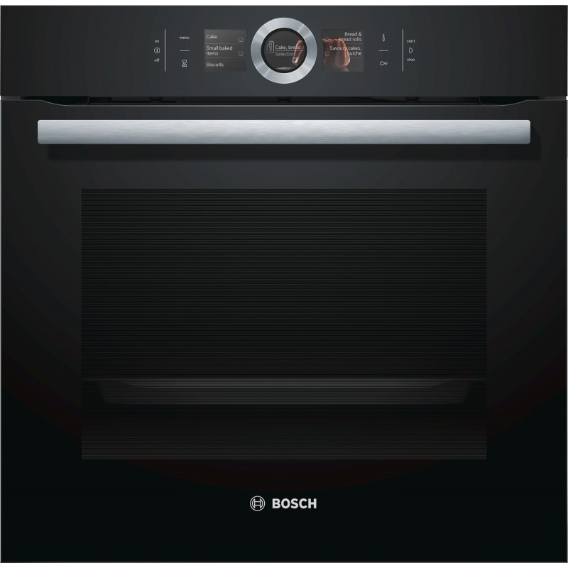 Bosch HBG6764B1, Série 8, Four encastrable, 60 x 60 cm, Noir