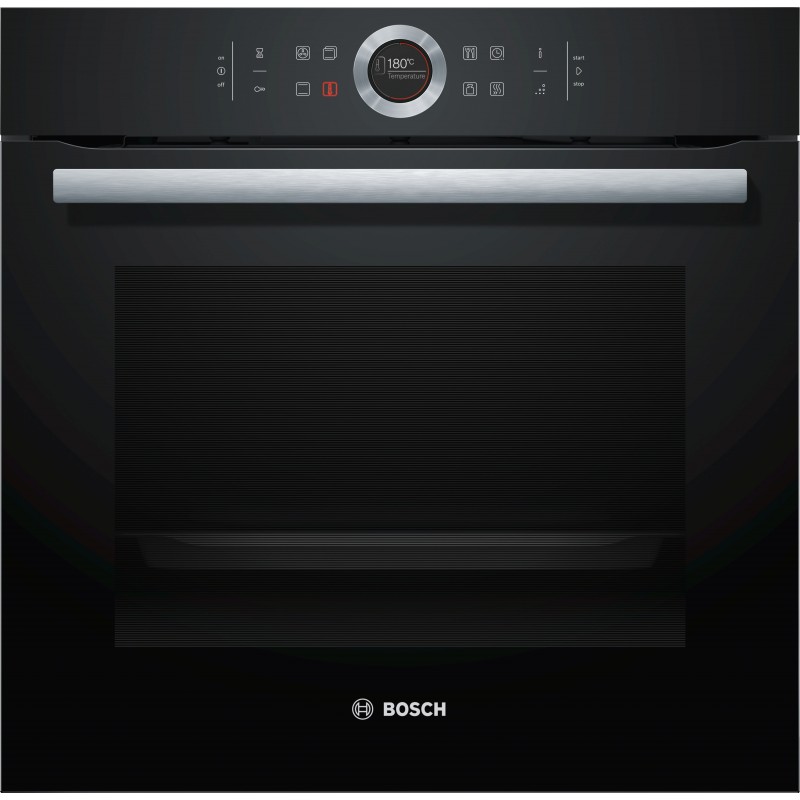 Bosch HBG655BB1C, Série 8, Four encastrable, 60 x 60 cm, Noir