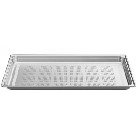 V-ZUG Plaque en acier inox avec trous, 629 x 370 x 28 mm (1094789)