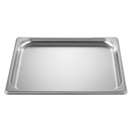 V-ZUG Plaque en acier inox sans trous 2/3 GN, Hauteur 20 mm (K42362)