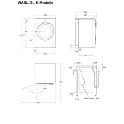 Electrolux WASL2IE500, Lave-linge