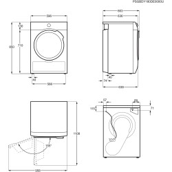 Electrolux TWGL5E500, Sèche-linge