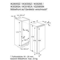 Electrolux IK3029SAR, Réfrigérateur