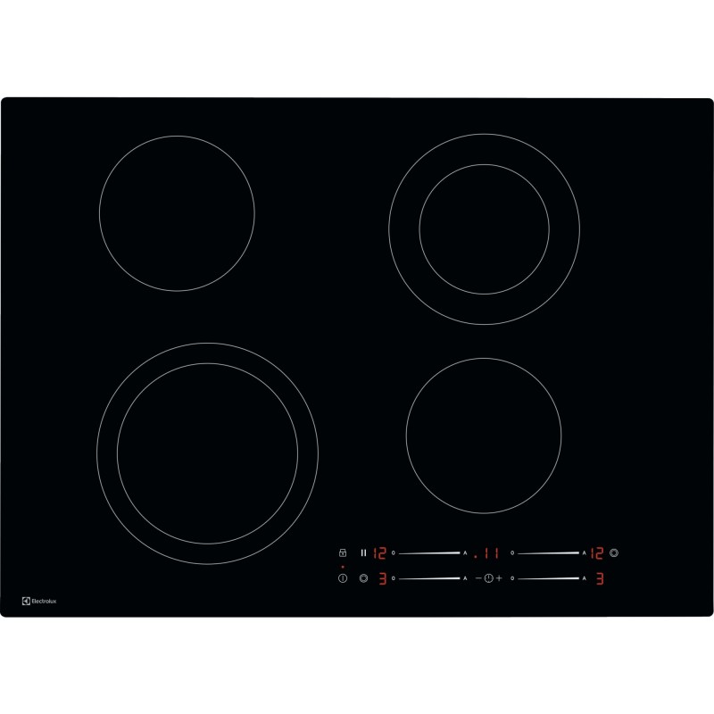 Electrolux GK69TSO, Vitrocéramique