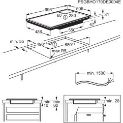 Electrolux GK69TSCN, Vitrocéramique