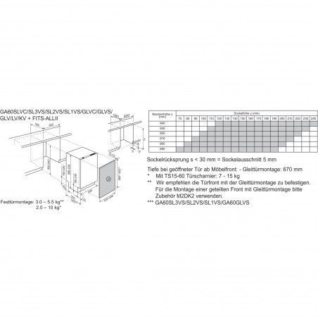 Electrolux GA60SL3VS, Lave-vaisselle