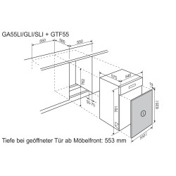 Electrolux GA55SLISP, Lave-vaisselle