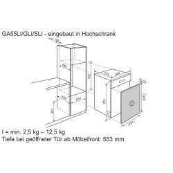 Electrolux GA55GLIWE, Lave-vaisselle