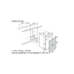 Electrolux GA55GLIWE, Lave-vaisselle