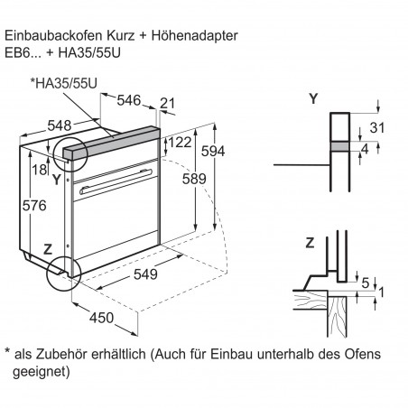 Electrolux EB6SL7KCN, Four encastrable CombiSteam