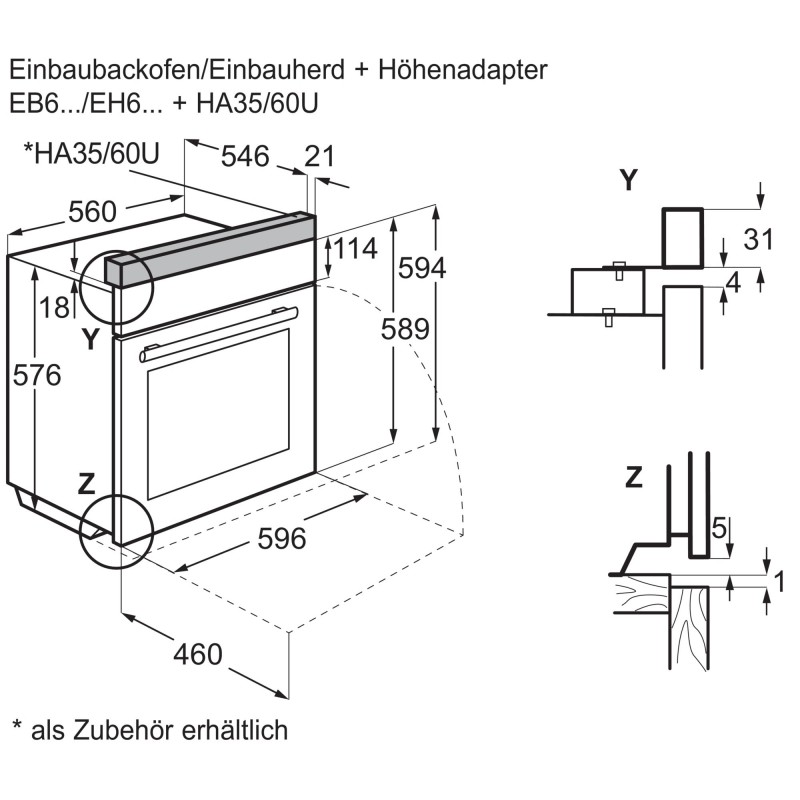 Electrolux EB6SL70KCN, Four encastrable CombiSteam