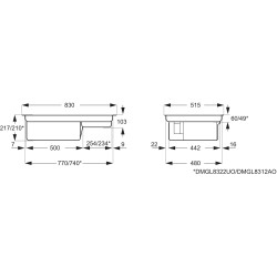 Electrolux DMSL8335UO, ComboFlex à air pulsé