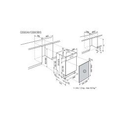 AEG GS60AIW, Lave-vaisselle