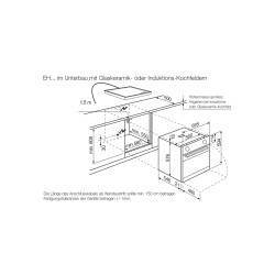 AEG EHBZDB, Cuisinière encastrable