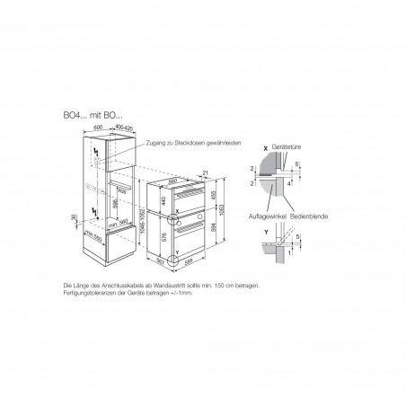 AEG BO4GESKM, Four encastrable Compact 45 Steam