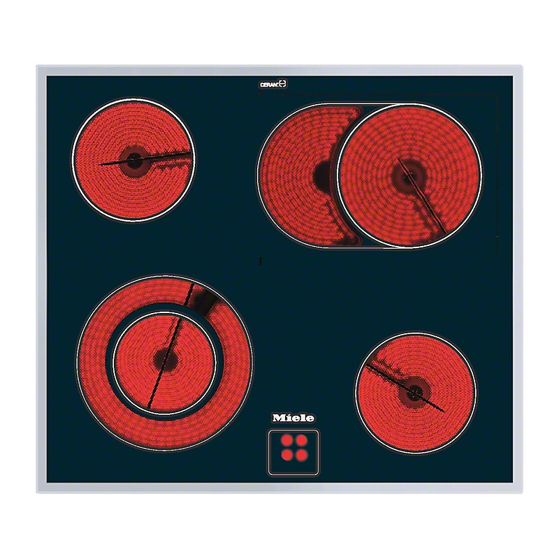 MIELE Plan de cuisson céramique KM 6013 400V V
