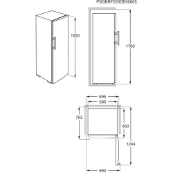 Electrolux SG220N, Congélateur