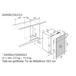 Electrolux GA55LV, Lave-vaisselle