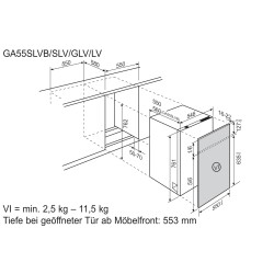 Electrolux GA55LV, Lave-vaisselle