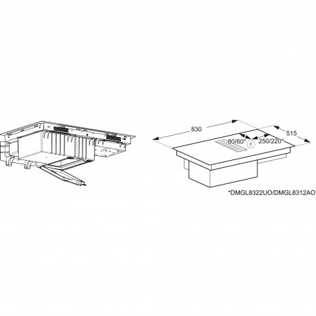 Electrolux DMSL8330AO, ComboFlex à air pulsé